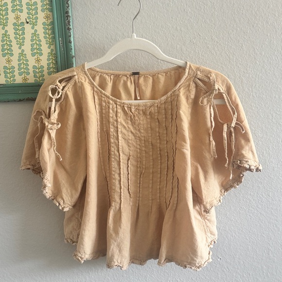 Free People Lilia Pintuck Top - Picture 5 of 8